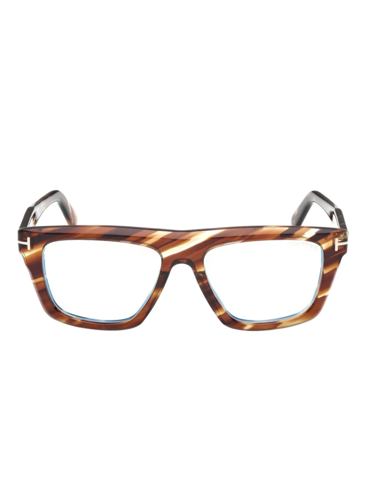 

Очки TOM FORD Eyewear в квадратной оправе черепахового цвета, коричневый