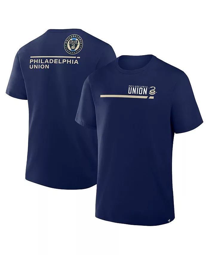 

Мужская футболка Philadelphia Union Corner Kick Legacy темно-синяя Fanatics
