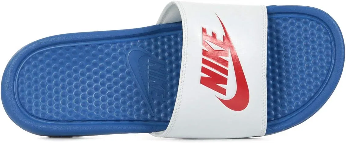 Спортивные сандалии Nike, синий, белый, красный — фото 2