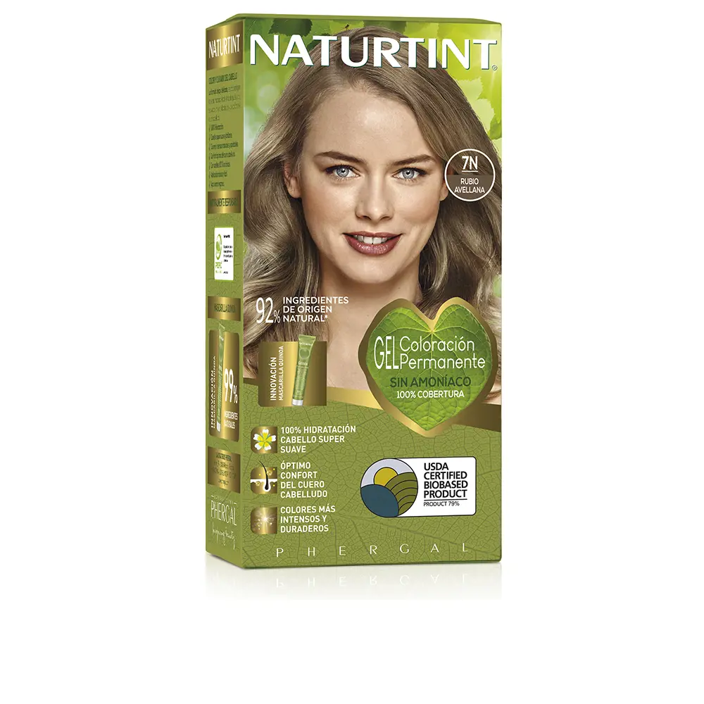 

Краска для волос Naturtint Naturtint, цвет 7N rubio avellana, 170 мл.