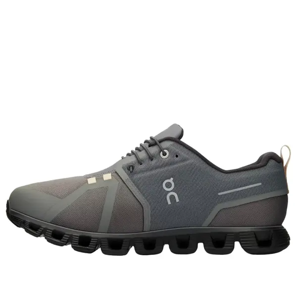 

Кроссовки cloud 5 waterproof 'asphalt magnet' On Running, серый