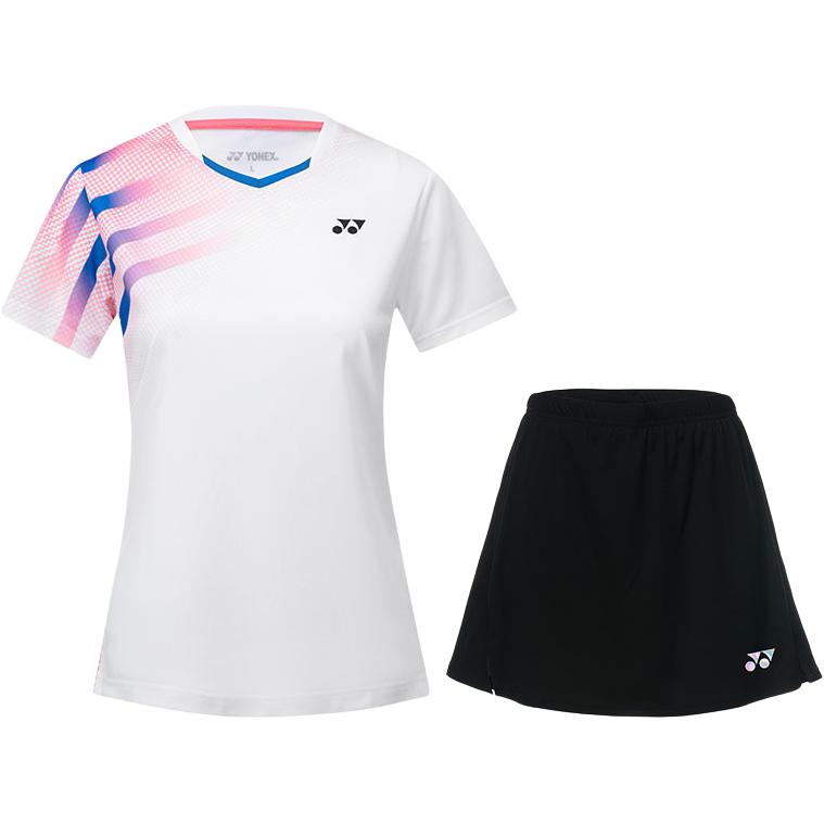 

Женская футболка для бадминтона YONEX, белый