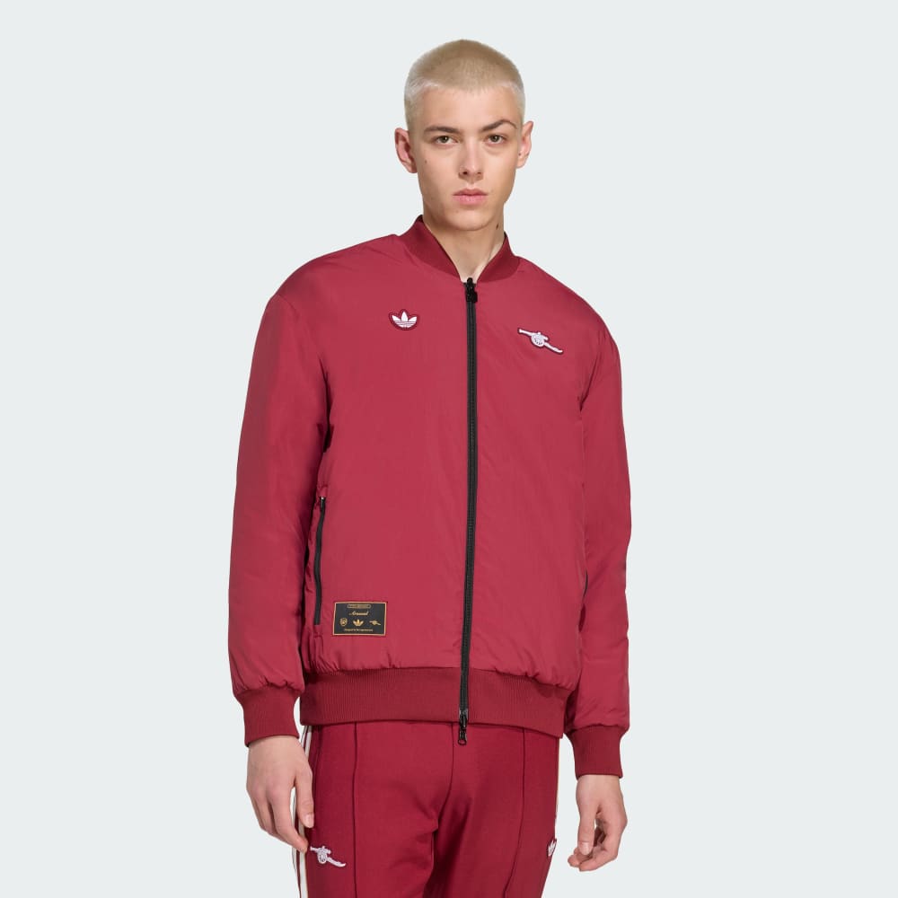 

Спортивная куртка Adidas Arsenal Terrace Icons Jacket, цвет Team Coll Burgundy 2/Black