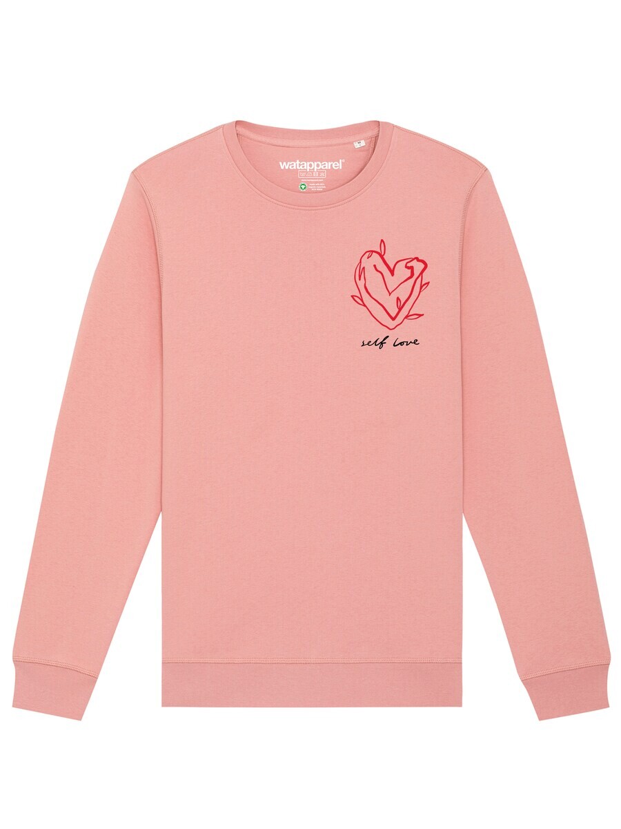 

Свитер Watapparel Sweatshirt Self Love, розовый