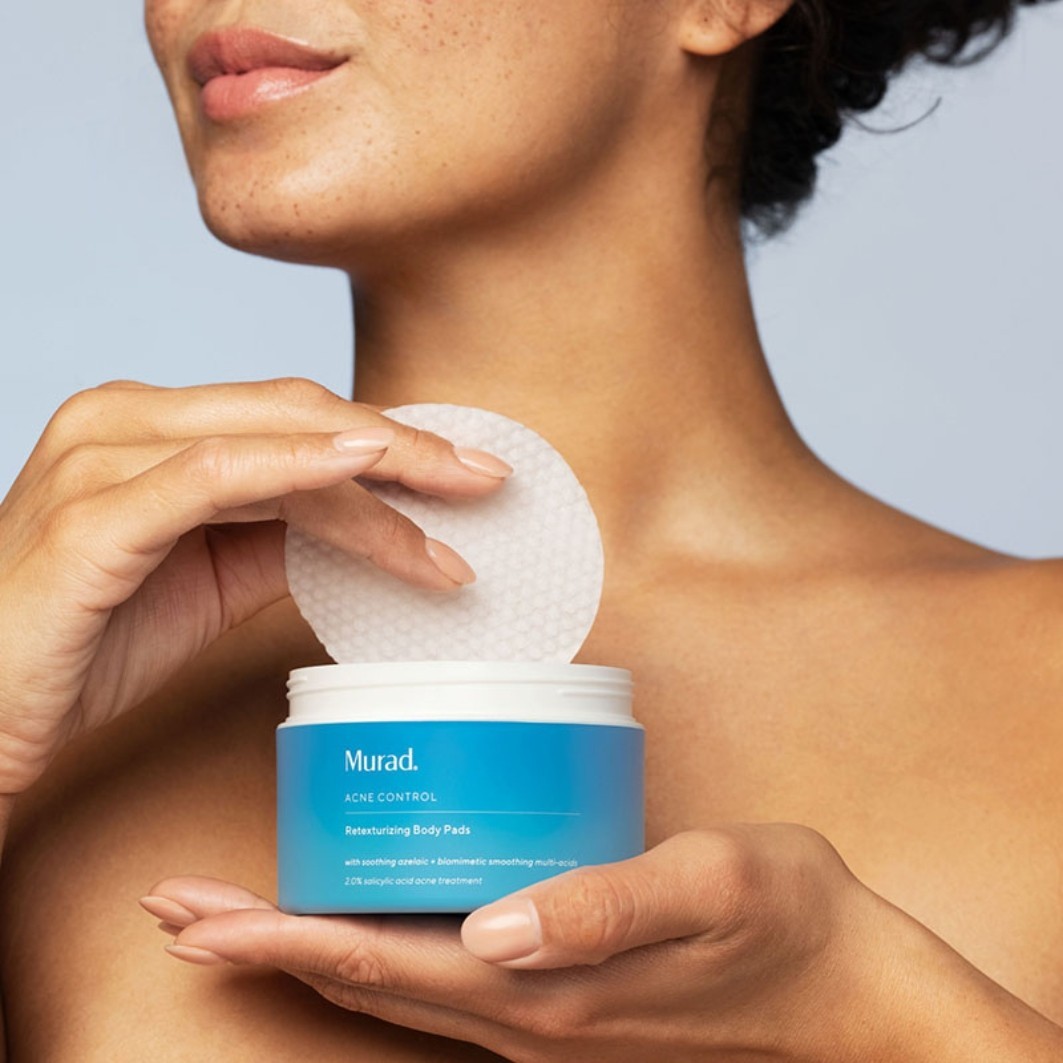 Скраб для тела blemish control retexturizing body pads Murad, количество 1 шт. — фото 2