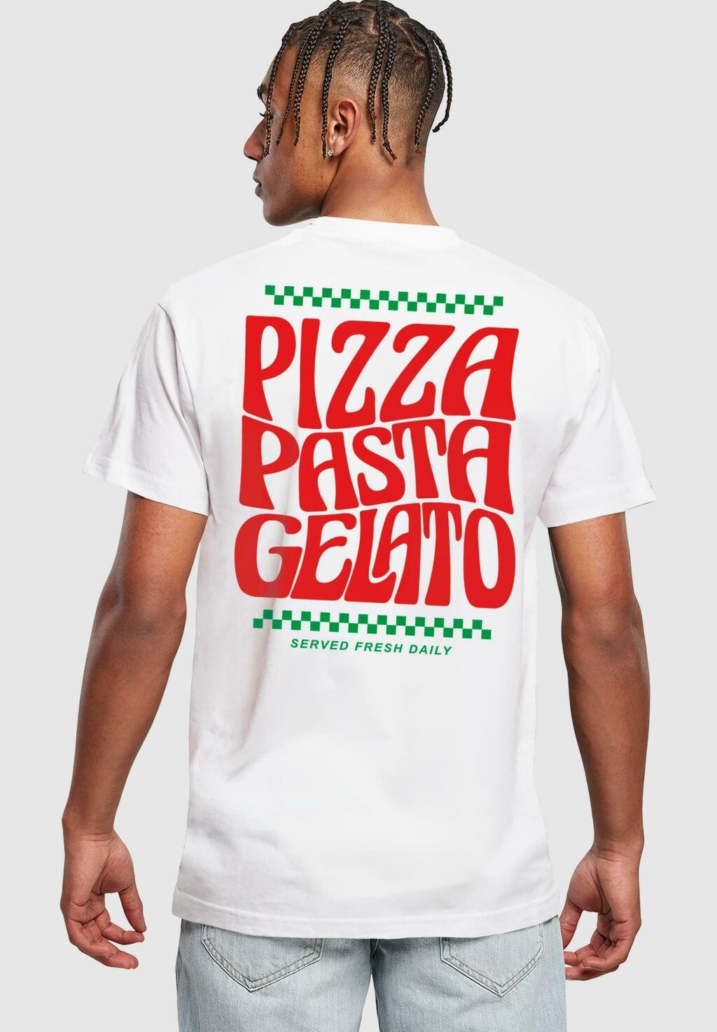 

Футболка с принтом FLAVOR ITALIANO Mister Tee, белый