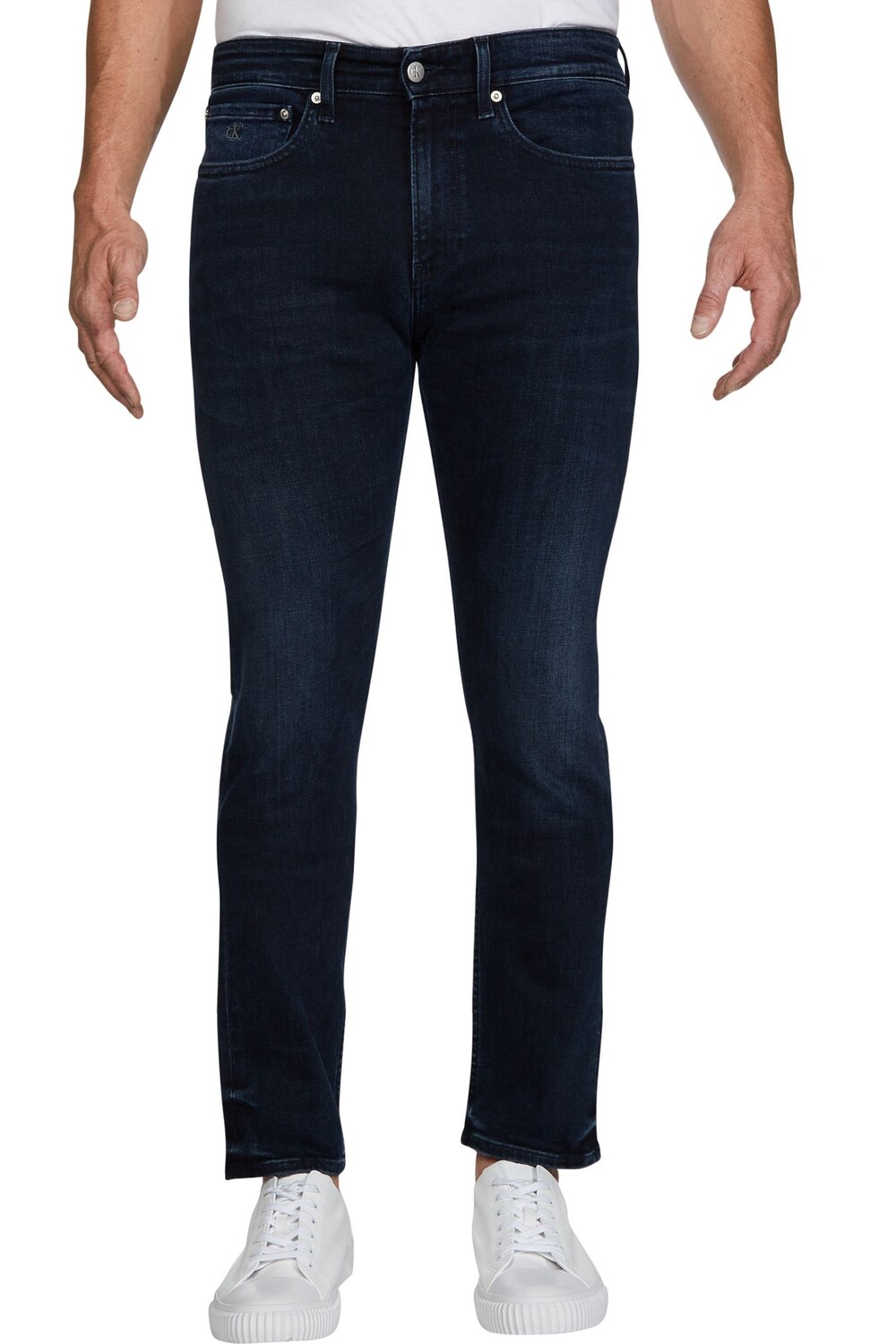 

Синие джинсы скинни Calvin Klein Jeans, синий