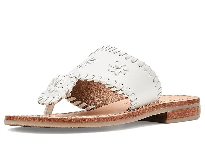 Сандалии Jacks Flat Sandals Jack Rogers Kids, White — фото 2
