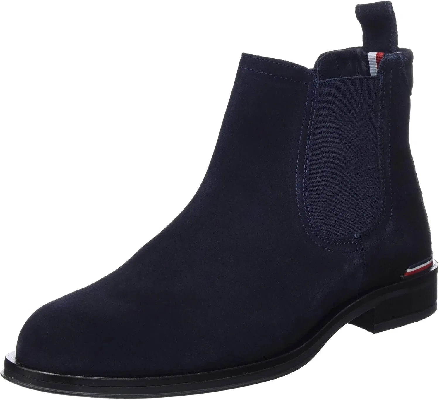 Мужские замшевые ботильоны Tommy Hilfiger Core Rwb Hilfiger Chelsea, Blue Desert Sky