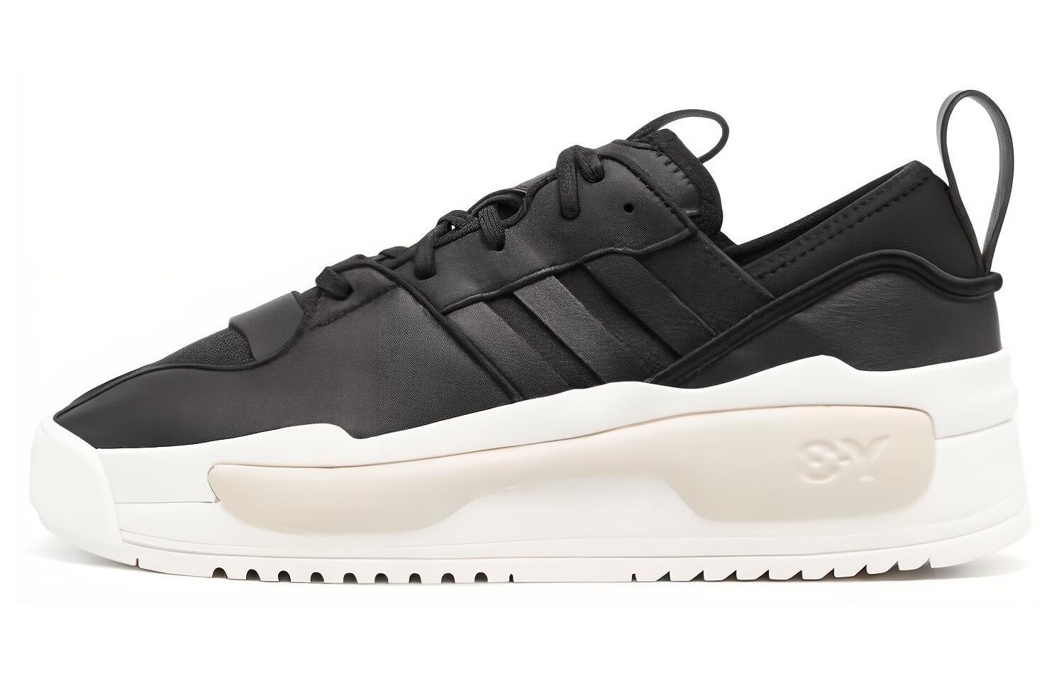 

Кроссовки Adidas Y-3 Rivalry Black Off White Bliss, черный