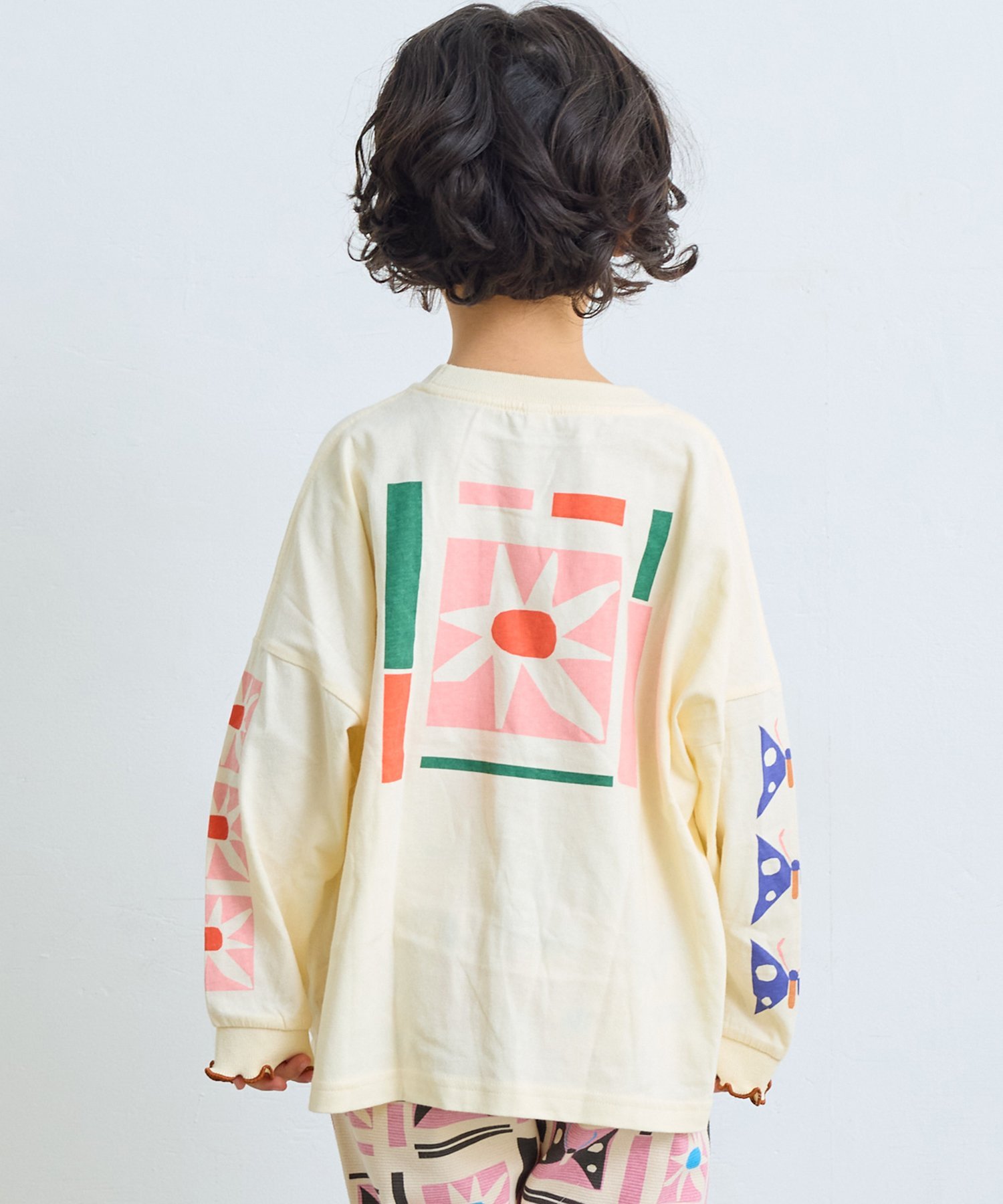 Большая длинная футболка Sodelib Markey'S, off white — фото 3