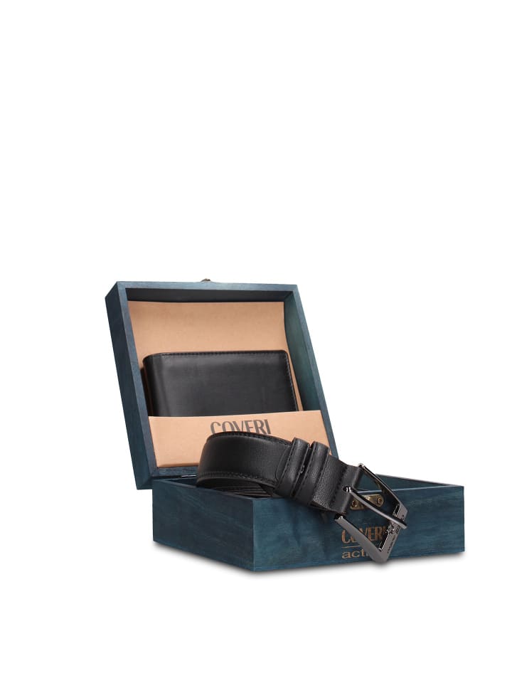 

Enrico Coveri Кошелек и пояс, черные