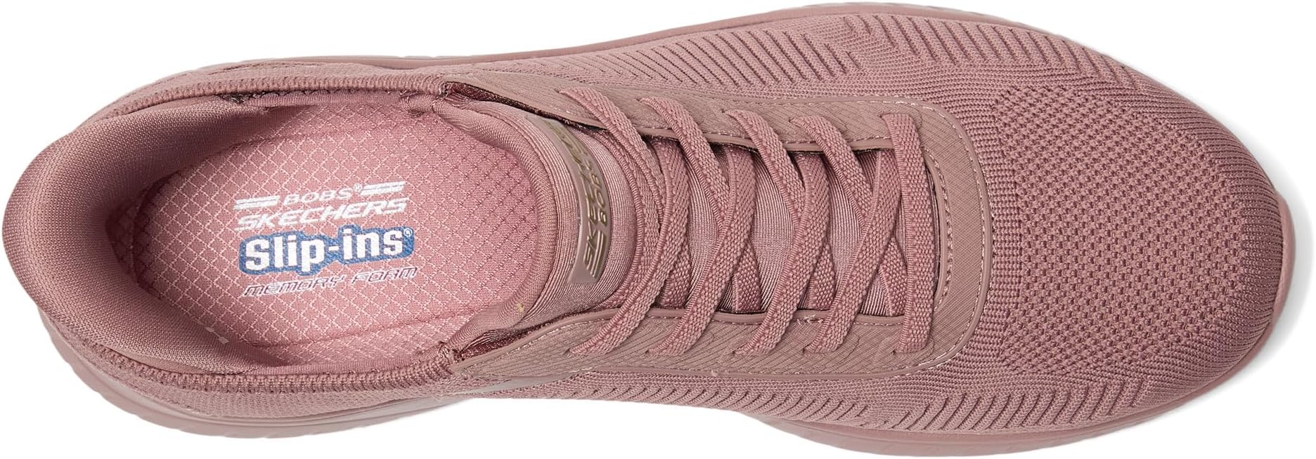 Кроссовки BOBS from SKECHERS Women's Hands-Free Slip-ins - Bobs Sport Chaos - Current Muse, Rose — фото 2