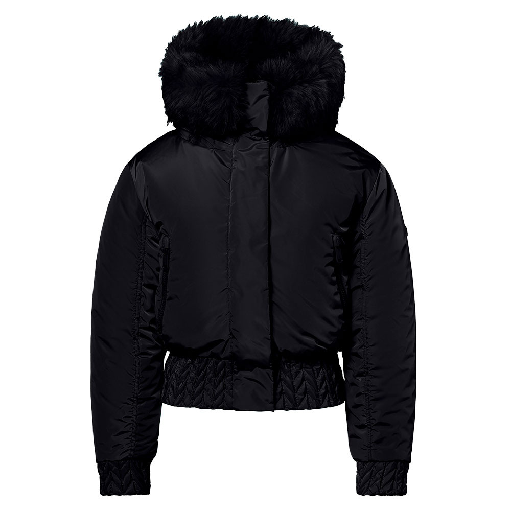 

Двусторонняя утепленная лыжная куртка Goldbergh Indira с искусственным мехом (женская), Black