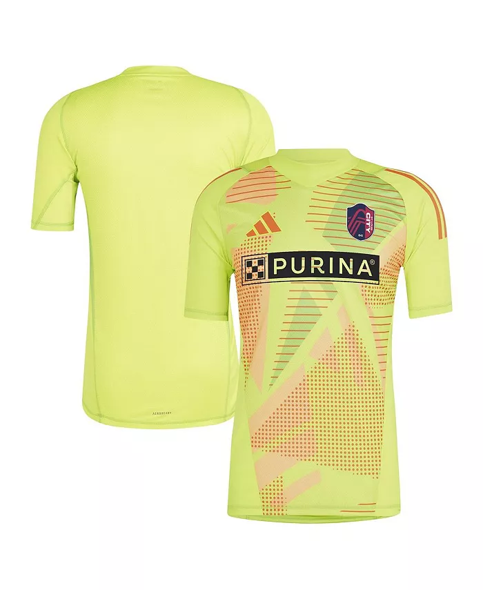 

Мужская желтая вратарская футболка St. Louis City SC 2024 adidas