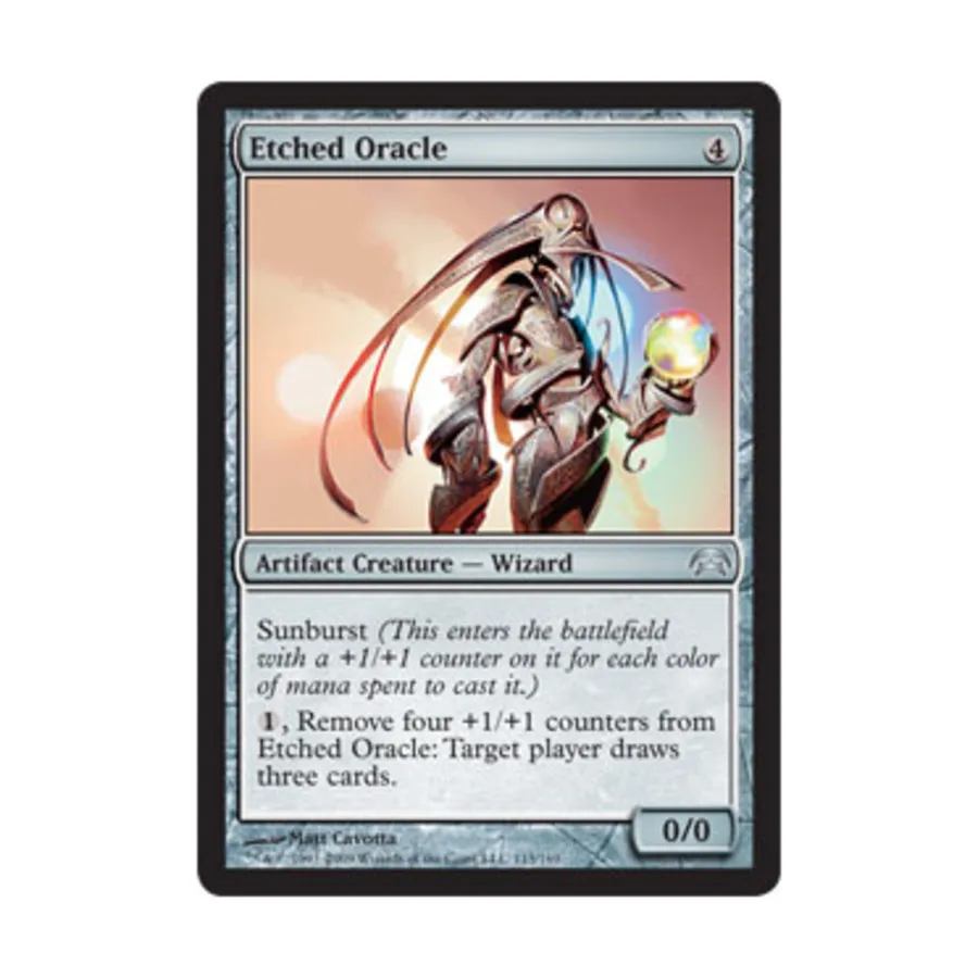 

CCG Гравированный оракул (U), MTG - Planechase
