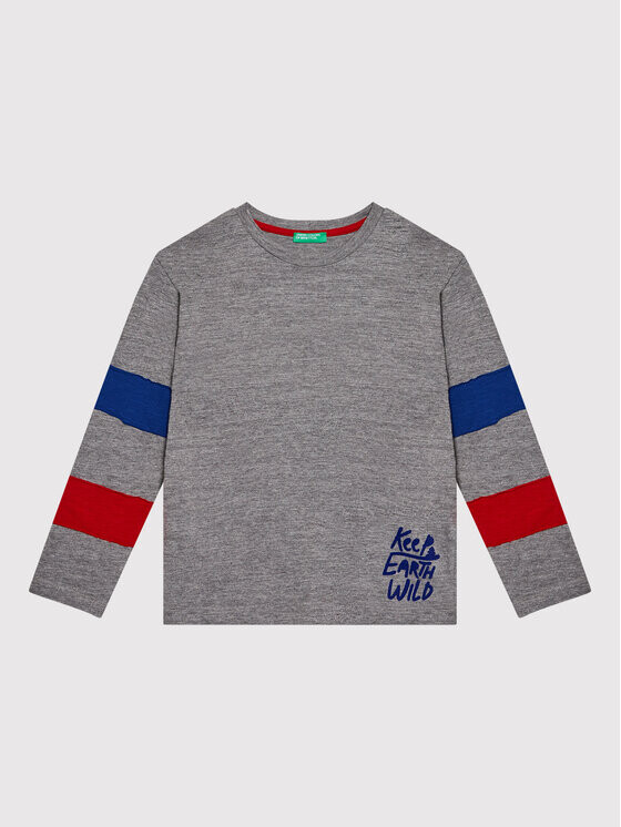 

Блуза стандартного кроя United Colors Of Benetton, серый