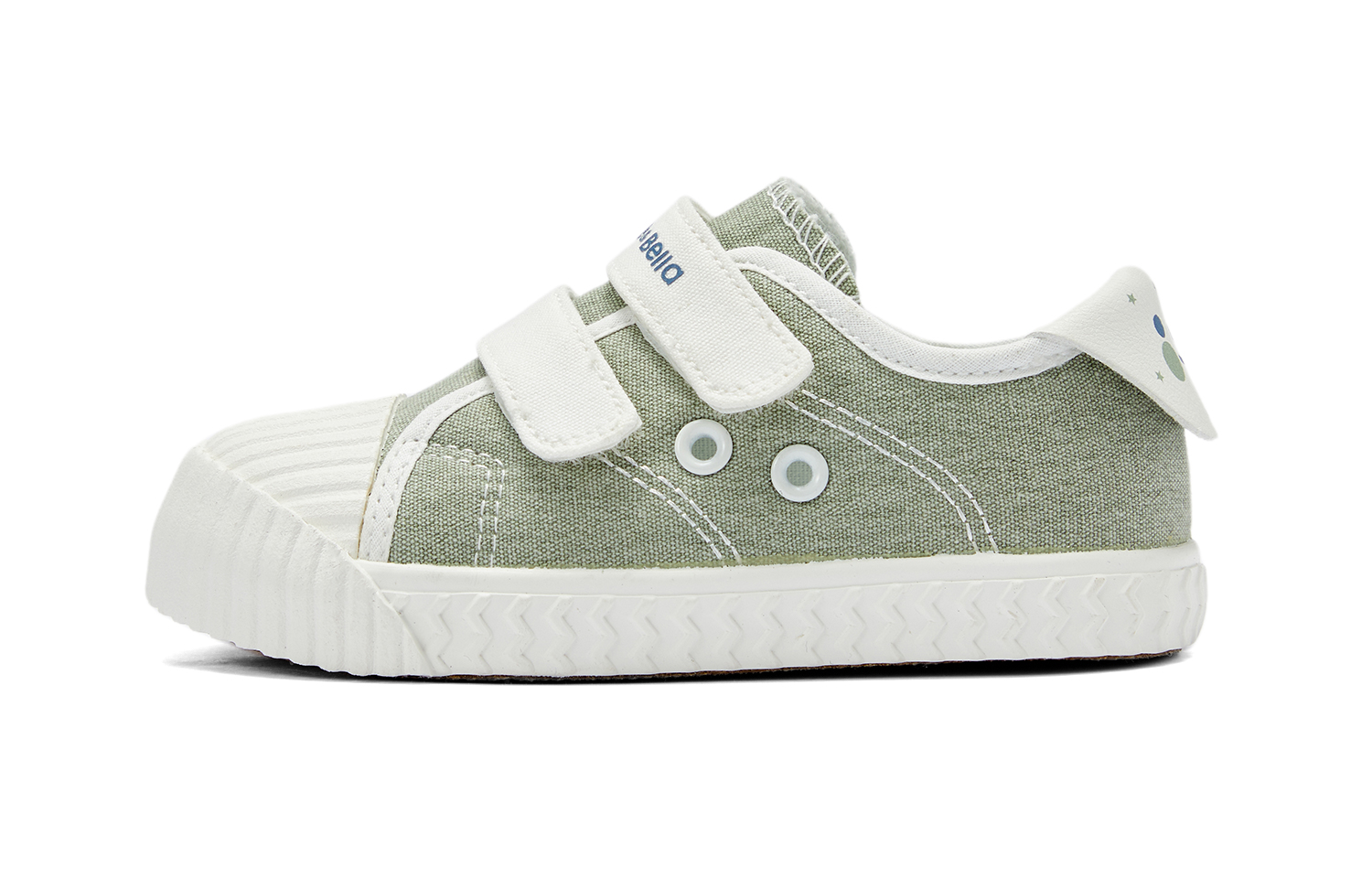 

Детские противоскользящие износостойкие низкие кеды из холста для детей 3-7 лет DAVE&BELLA, зеленый