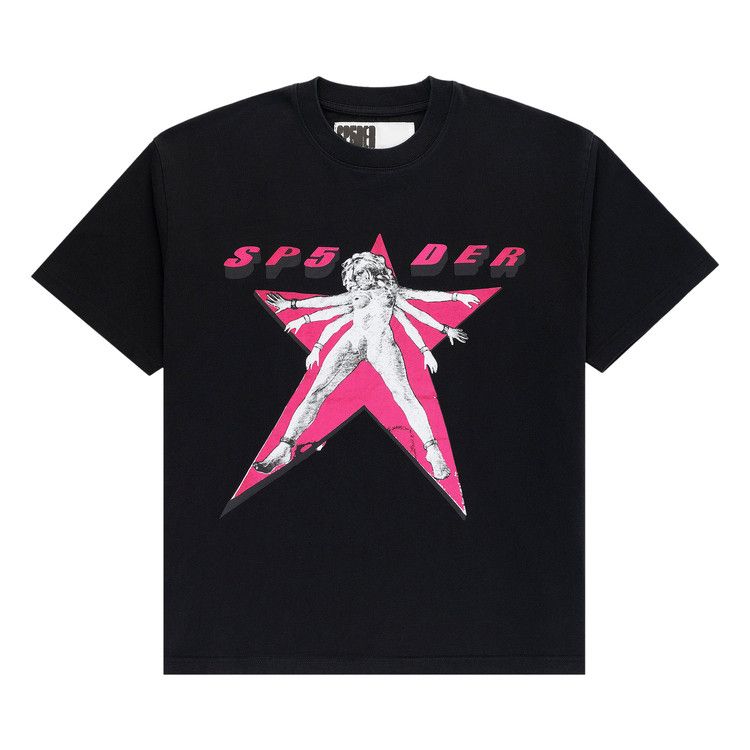 

Футболка Sp5der Star Girl Tee, Black
