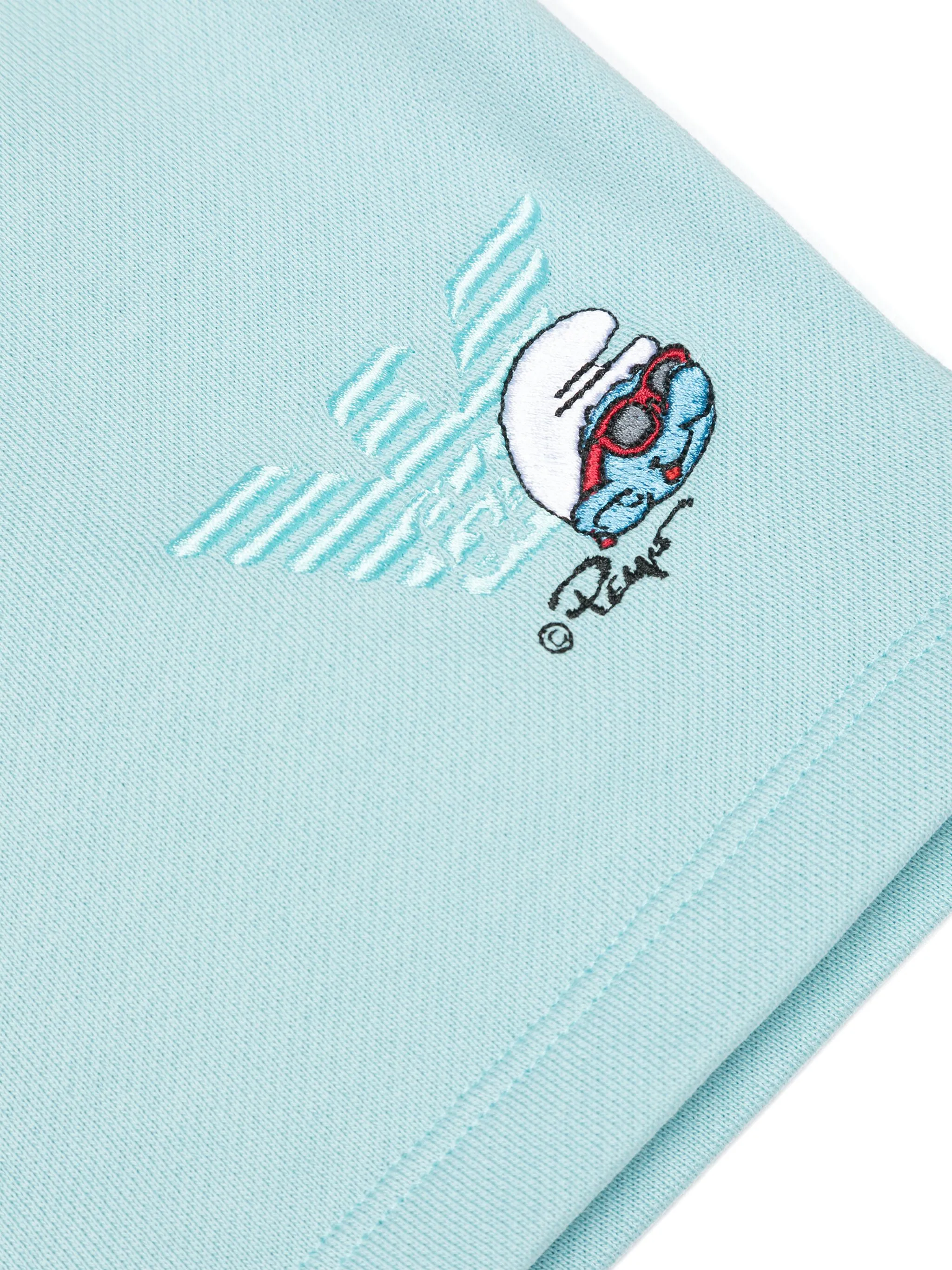 

Шорты из коллаборации со Smurfs Emporio Armani Kids, синий