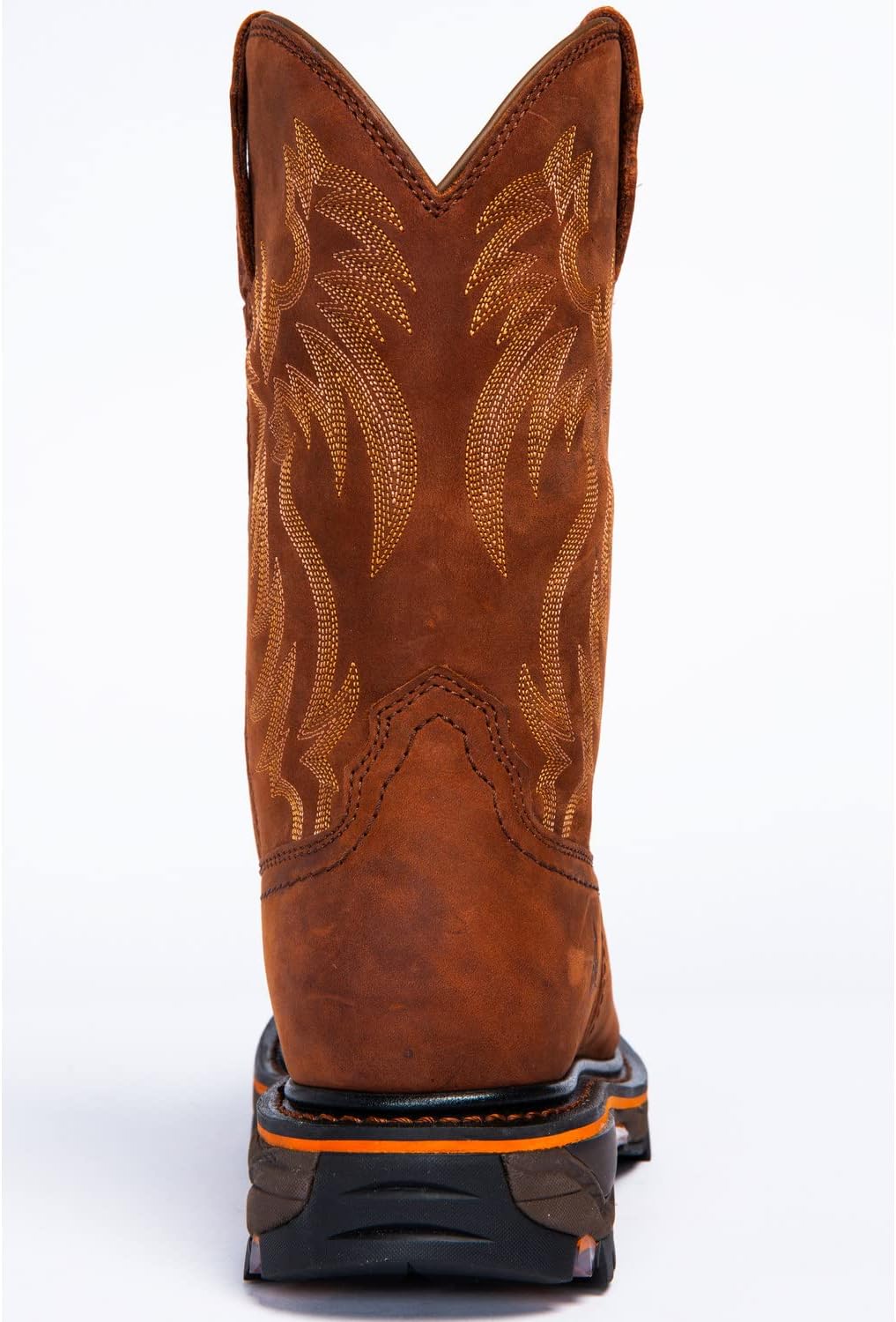 Мужские рабочие ботинки Cody James Decimator Western Work Boot 11 дюймов со стальным носком - Dbp-0-B, коричневый — фото 4