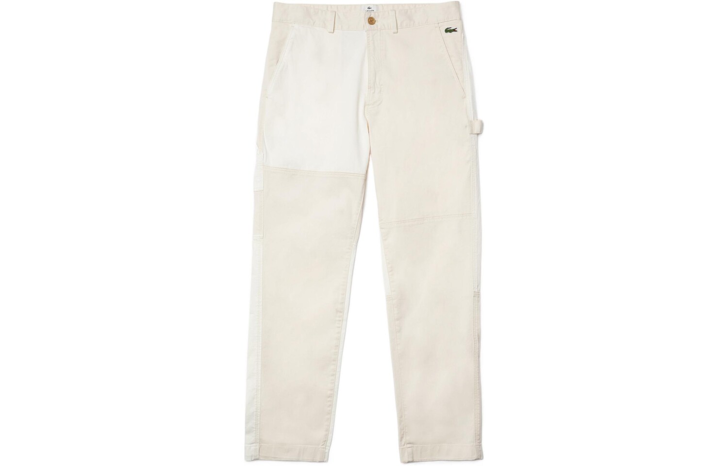 

Повседневные брюки мужские Off White Lacoste, кремовый