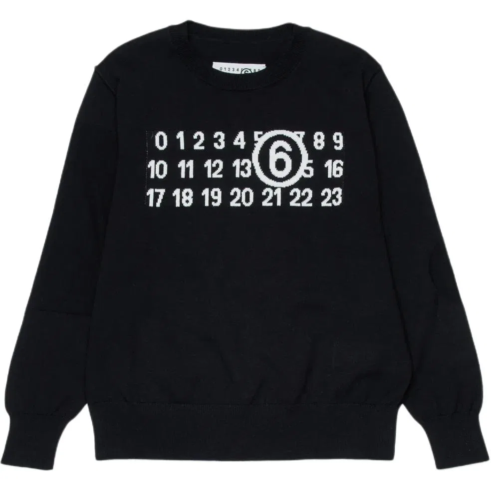 Свитер детский MM6 Maison Margiela Black