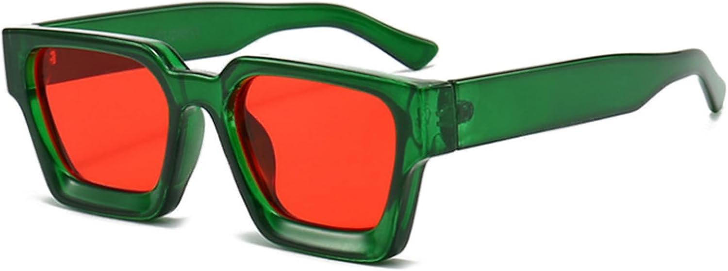 

Модные женские солнцезащитные очки класса люкс, мужские солнцезащитные очки в стиле ретро с леопардовым принтом, сине-зеленые солнцезащитные очки с защитой от УФ-излучения UV400 VVTWSSW, Green Red