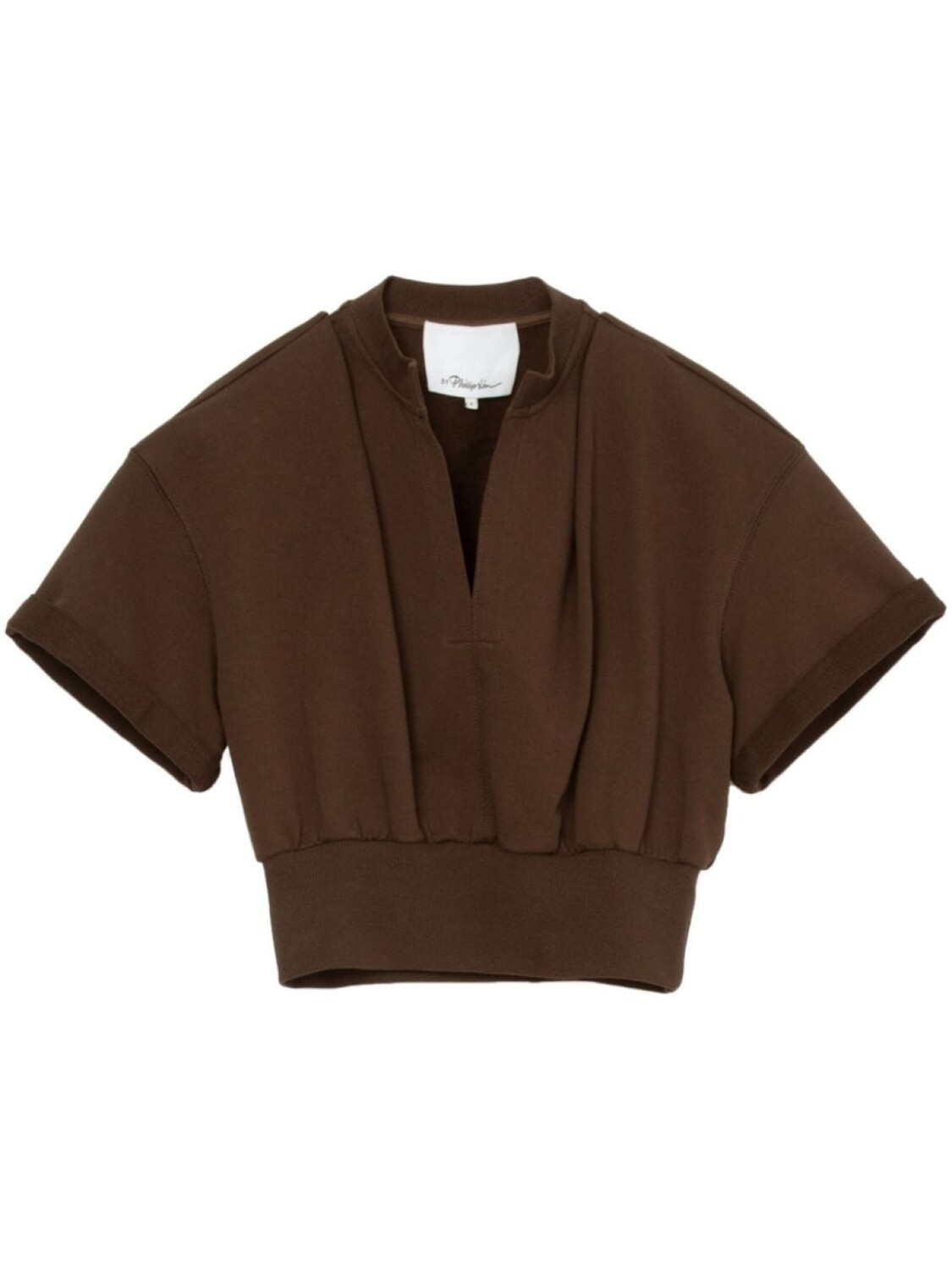 

3.1 Phillip Lim футболка с V-образным вырезом, коричневый