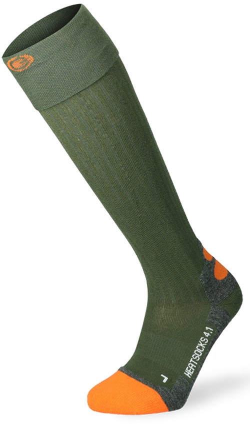 

Lenz Носки Heat 4.1 green/orange 39-41