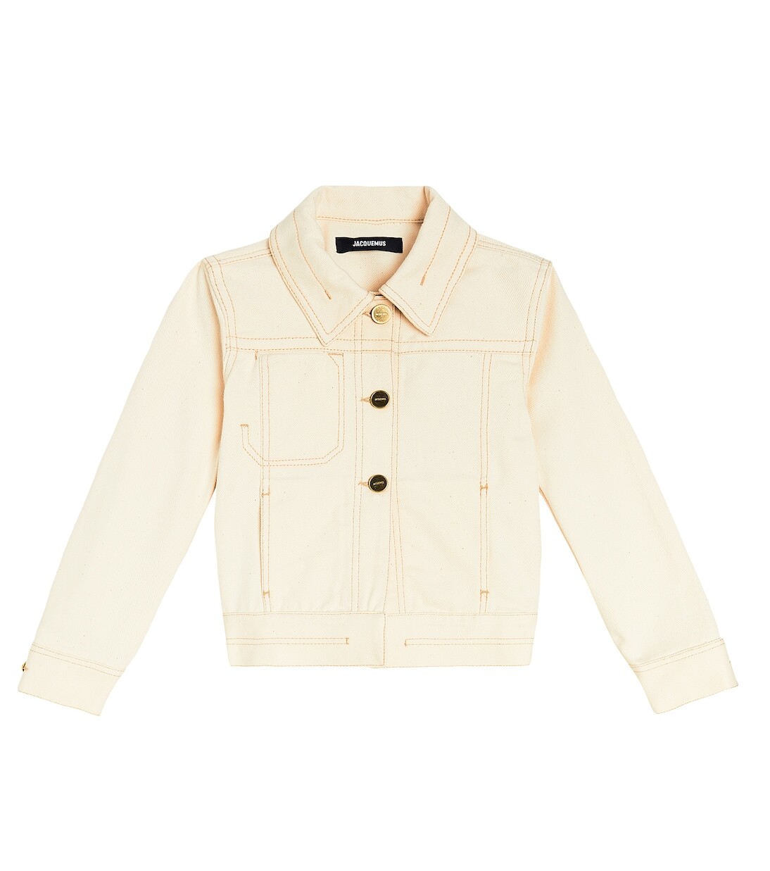 

Джинсовая куртка la veste de nimes Jacquemus Enfant, белый