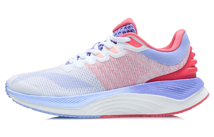

Кроссовки женские YueYing Low-top Standard White/Bright Orange-red/Light Iris Purple Lining