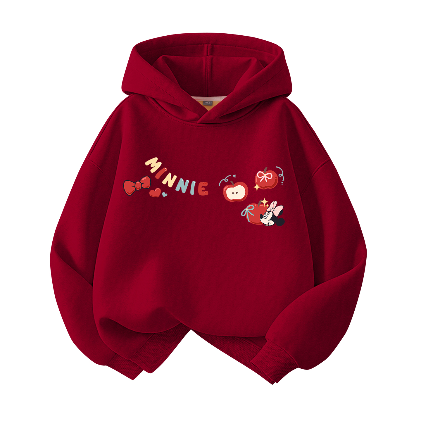 

Детский свитшот Disney, [thickened and fleece-lined]apple зеленый_top бордовый