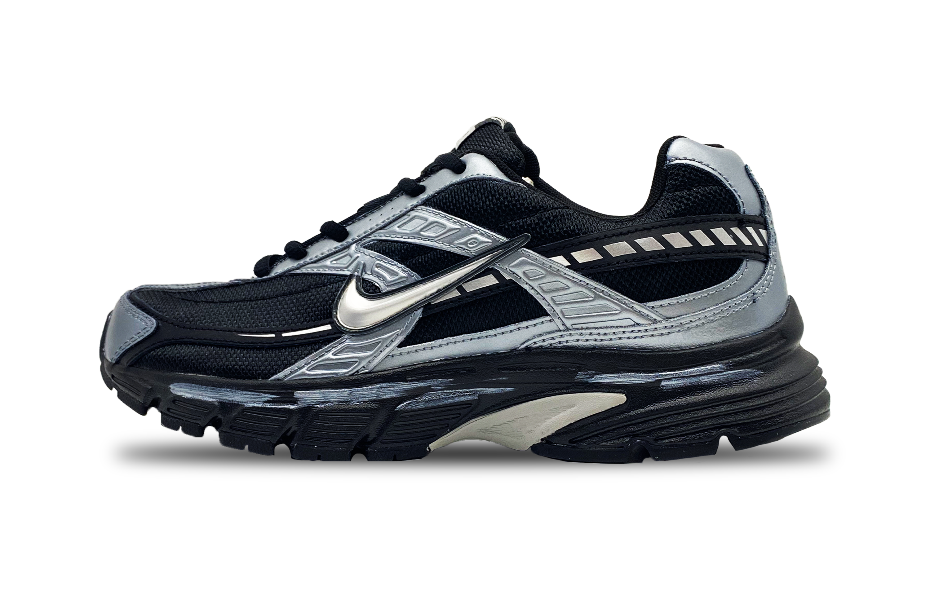 

Nike Беговые кроссовки низкие Unisex Black из ткани Initiator Fabric Abrasion Resistant