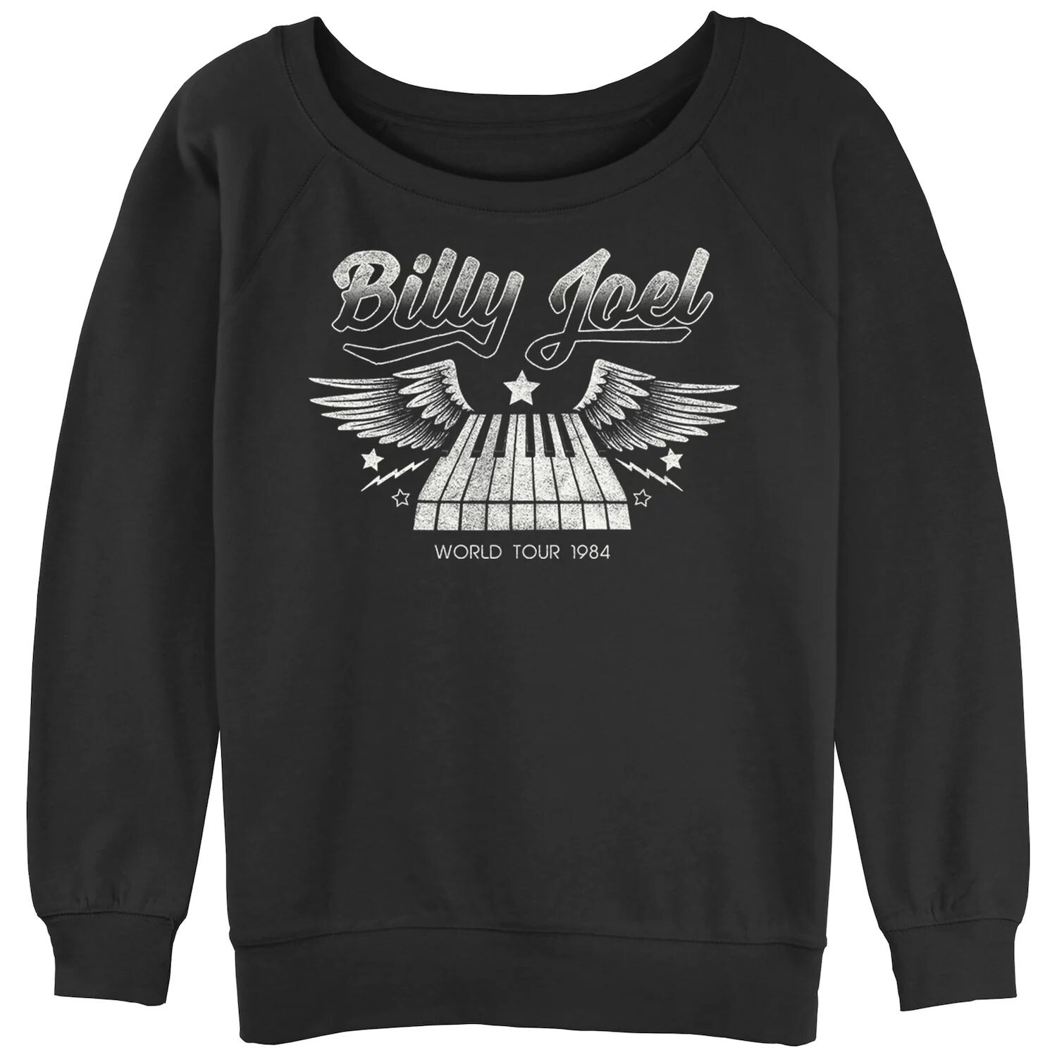 

Толстовка с напуском Billy Joel World Tour 1984 года для юниоров Piano Wings Stars Licensed Character