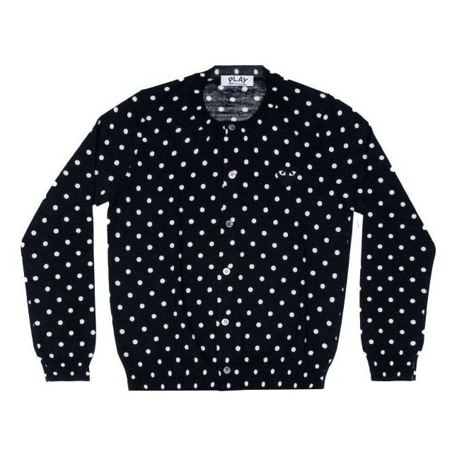 

Кардиган (WMNS) COMME des GARCONS PLAY Polka Dot Cardigan Black Emblem 'Black' AZ-N037-051-1, черный