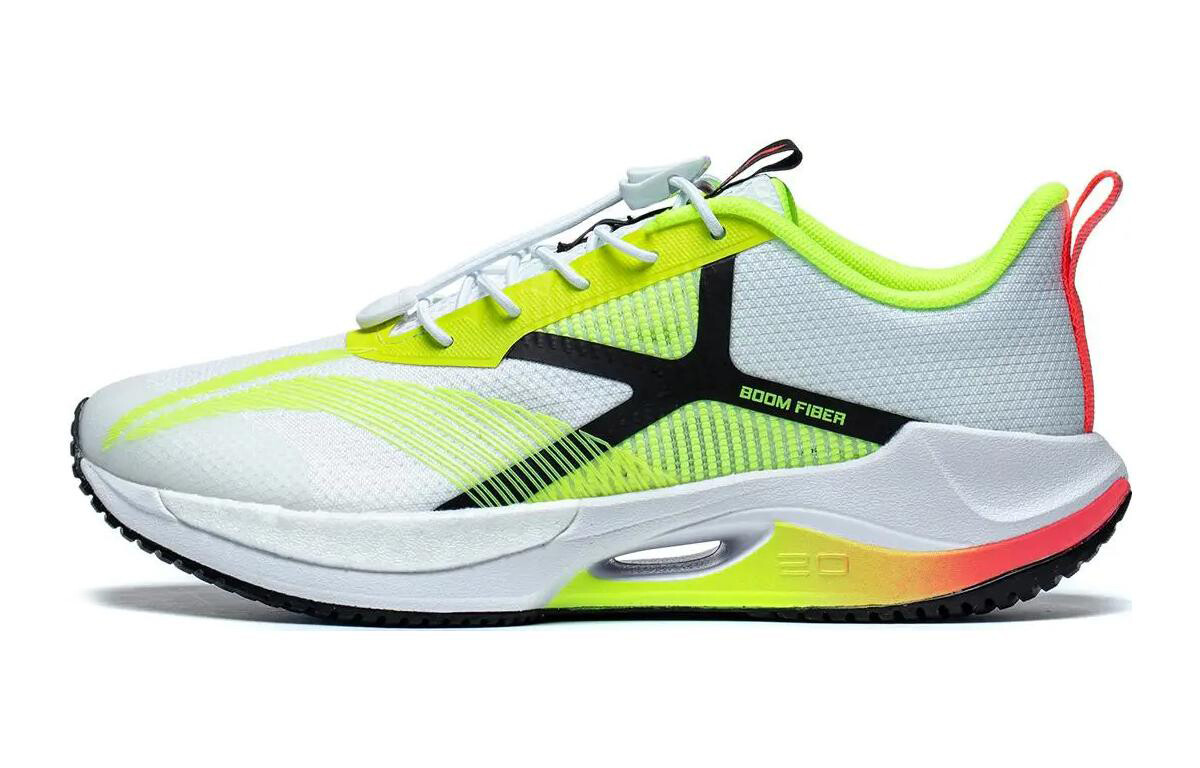 

Суперлегкие 20 детские кроссовки GS Low-top белые/зеленые Lining Young