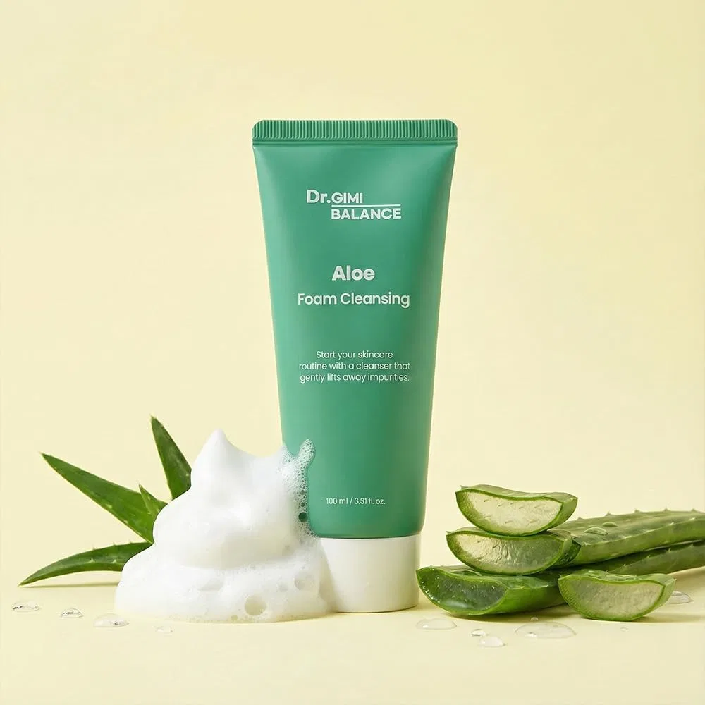 Пенка для умывания Glammedi — Aloe Face Foam Dr. GIMI, увлажняющий, 100 мл