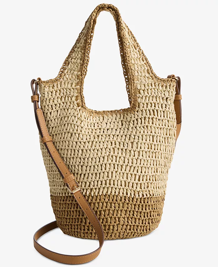 

Мягкая складная сумка-шоппер Style & Co, коричневый