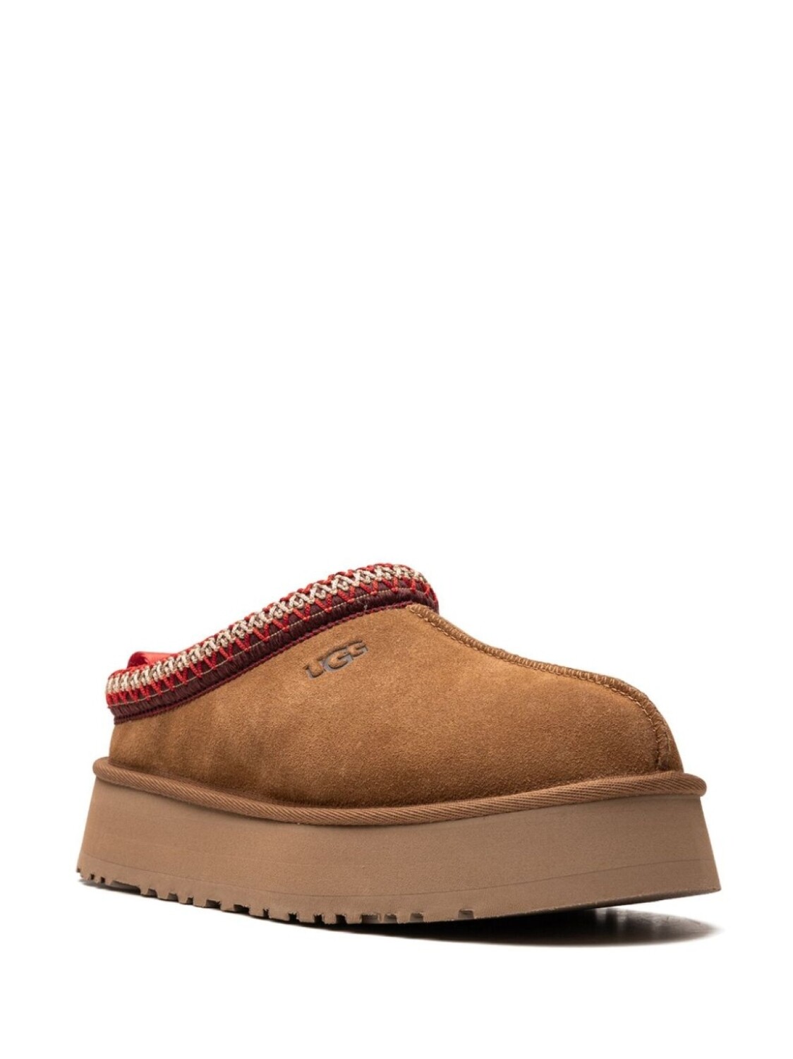UGG слиперы Tazz с контрастной строчкой, коричневый — фото 2