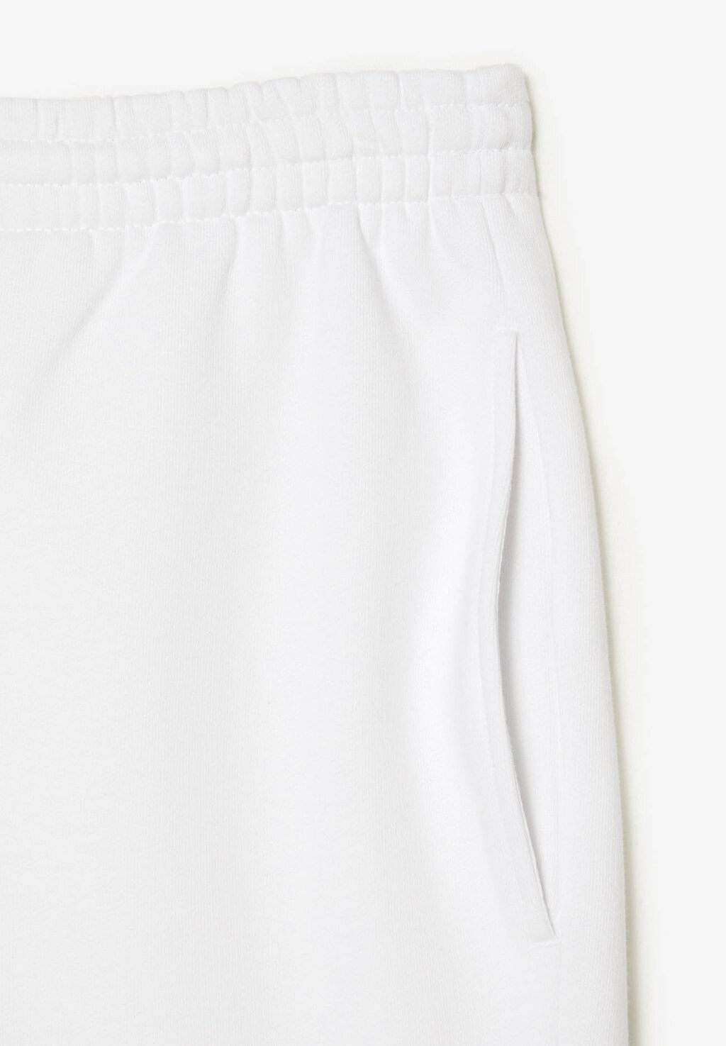 Брюки тренировочного костюма Lifestyle Lacoste, белые — фото 2