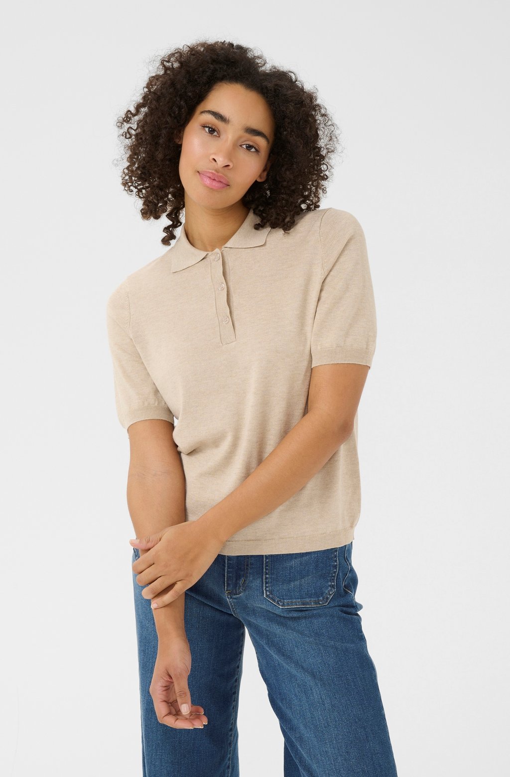 

Рубашка поло KALIZZA Kaffe, серый