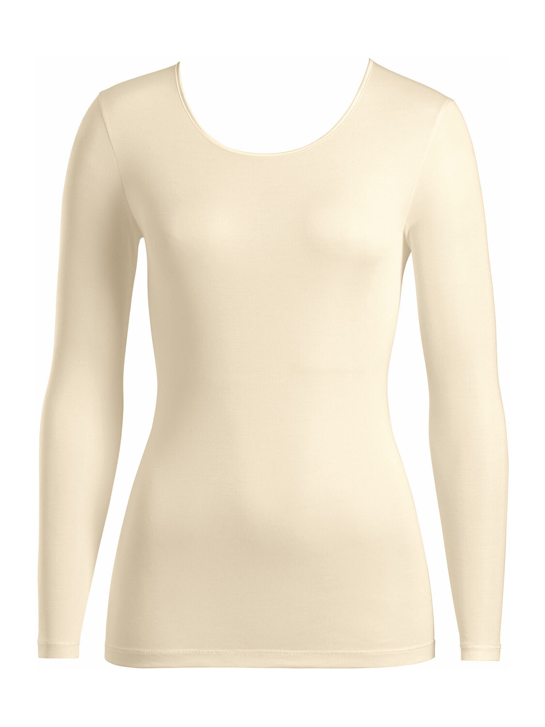 

Лонгслив Hanro Pure Silk, цвет pale cream