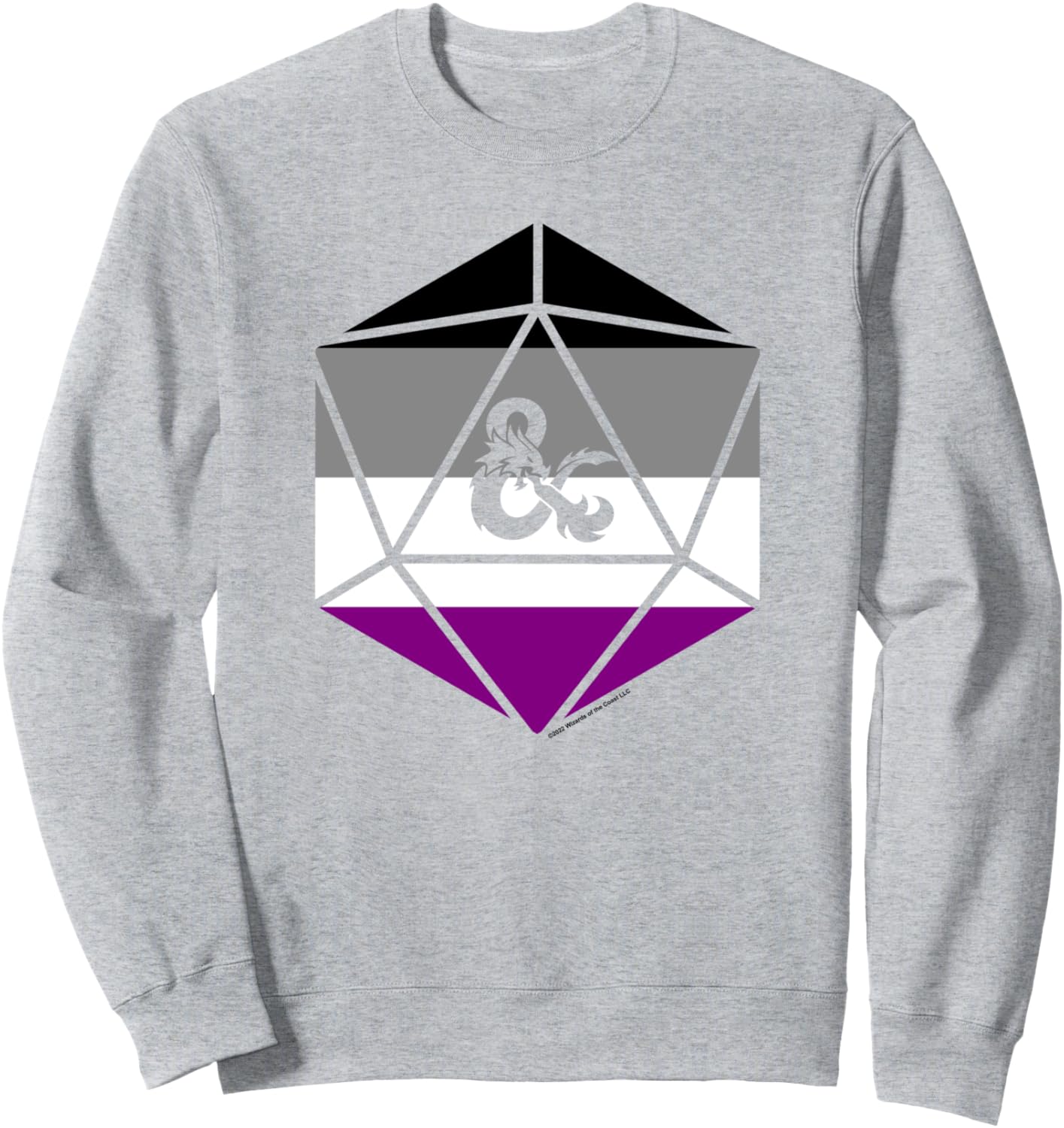 

Толстовка с логотипом флага асексуальной гордости из игры Dungeons & Dragons, серая, Серый, Толстовка с логотипом флага асексуальной гордости из игры Dungeons & Dragons, серая