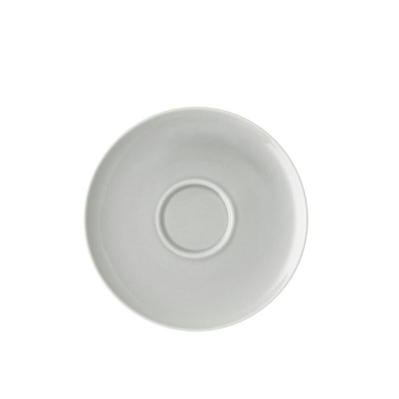 

TAC Sensual Gentle Grey комбинированное блюдце 15,7 см Rosenthal studio-line, белый/серый