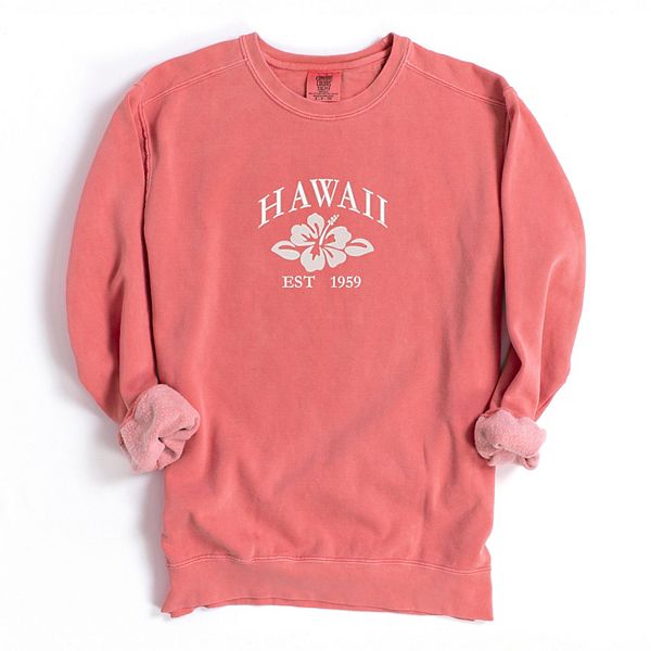 

Вышитая гавайская цветочная толстовка garment dyed Simply Sage Market, Watermelon, Зеленый, Вышитая гавайская цветочная толстовка garment dyed Simply Sage Market, Watermelon