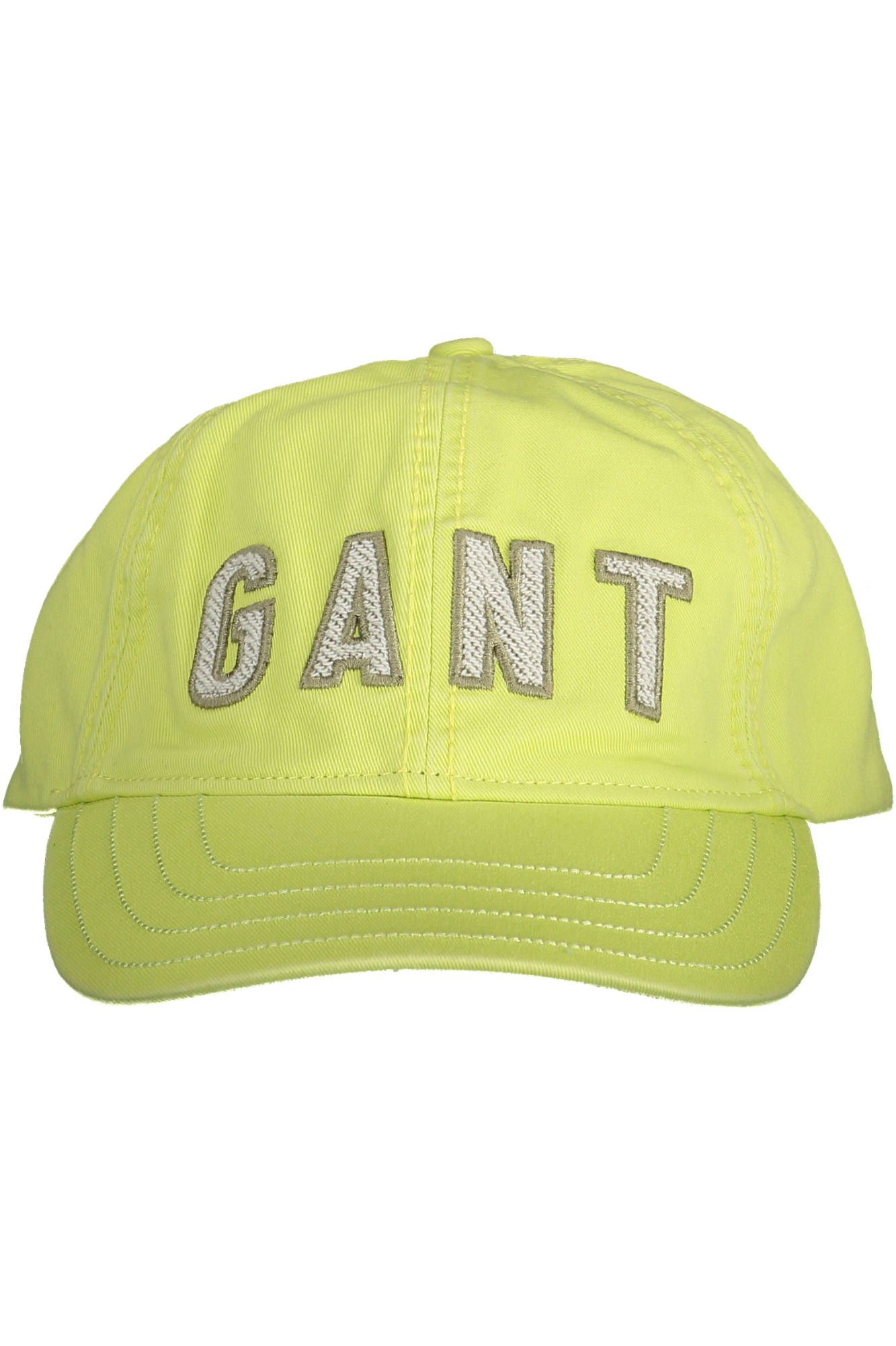 

Желтая хлопковая мужская шапка Gant