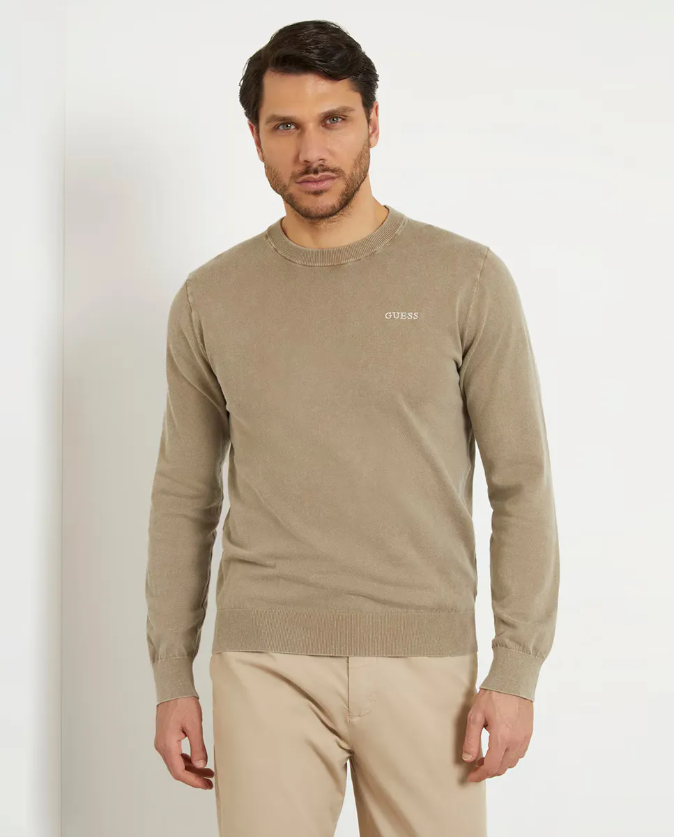 

Мужская толстовка с логотипом Guess, коричневый