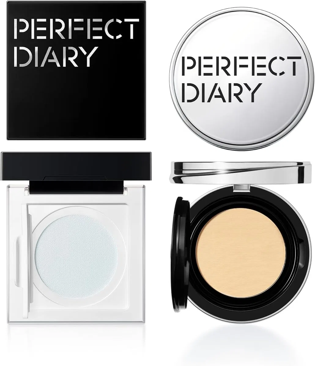 Набор для макияжа с пудрой и тональной основой Perfect Diary B02
