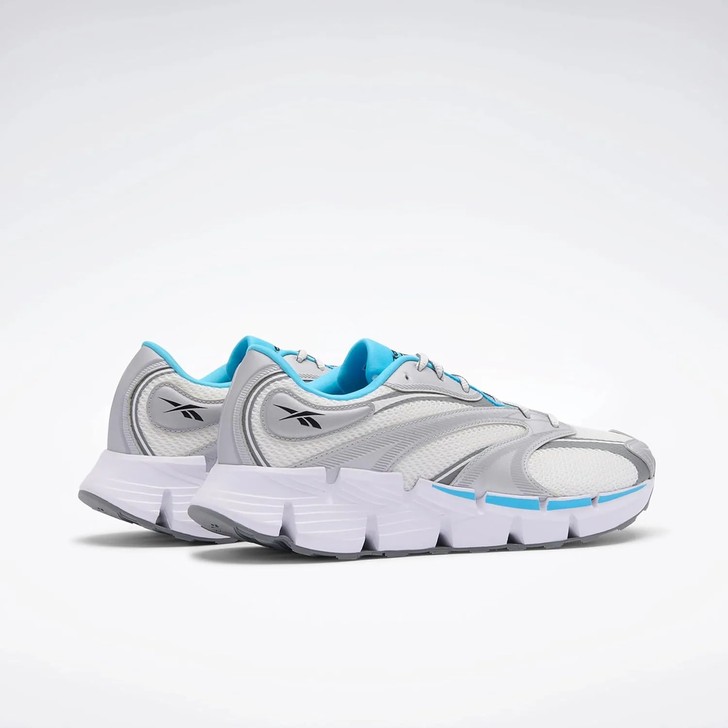 Кроссовки Reebok Zig Hypnotica унисекс, белый/голубой/серый — фото 4